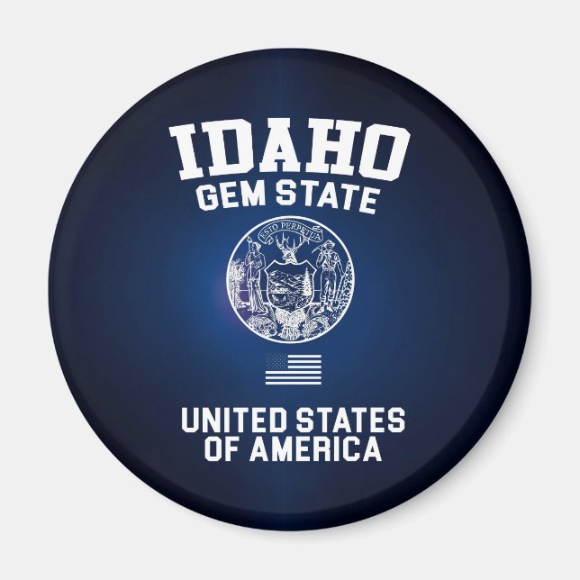 Imã Idaho Gem State (Frente)