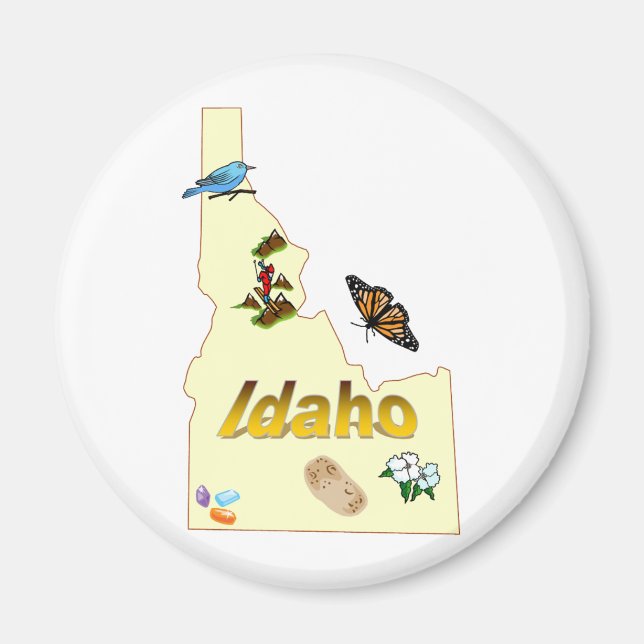Imã Idaho Magnet (Frente)
