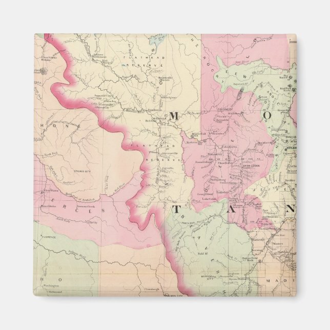 Imã Idaho, Montana West (Frente)