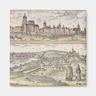 Imã Ideia da exibição de Praga (acima) o palácio