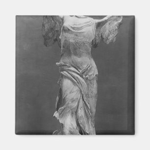 Imã Ideia da vitória Samothrace no museu do Louvre