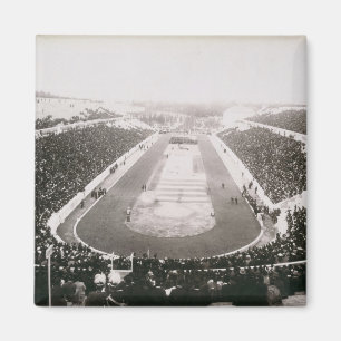 Imã Ideia dos primeiros Jogos Olímpicos oficiais em