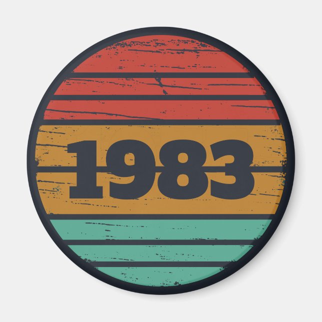 Imã Ideia personalizada de presente de aniversário de  (Frente)