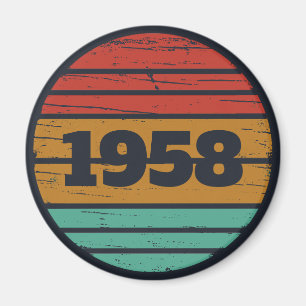 Imã Ideia personalizada de presente de aniversário de