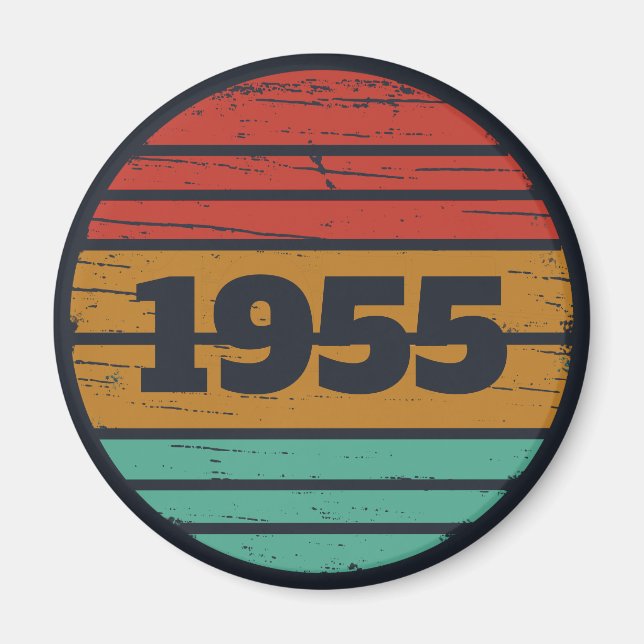 Imã Ideia personalizada de presente de aniversário de  (Frente)