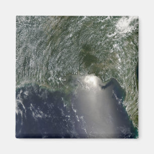 Imã Ideia satélite de um derramar de óleo