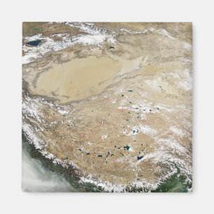 Imã Ideia satélite do platô tibetano