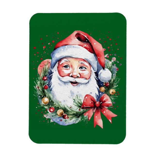 Ímã Ideias de presentes do Papai Noel (Vertical)