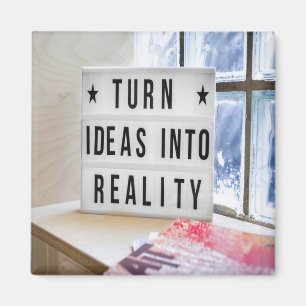 Imã Ideias em Motivação da Realidade