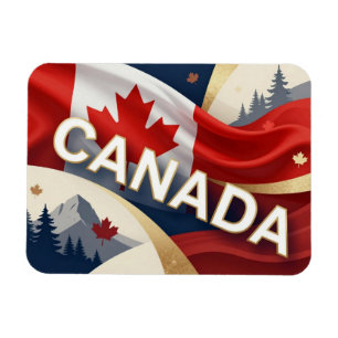 Ímã 🍁 Identidade Contemporânea de Luxo no CANADÁ