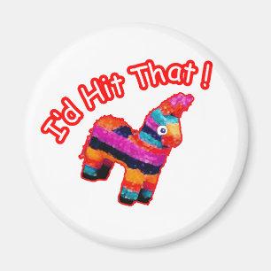 Imã Identificação BATIDA ISSO Pinata engraçado