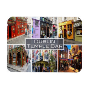 Ímã IE Irlanda - Dublin - Temple Bar -