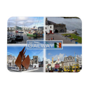 Ímã IE Irlanda - Galway - Eyre Square -