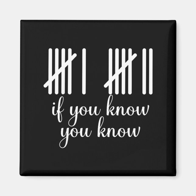 Imã If You Know You Know Funny 67 Meme  (Frente)