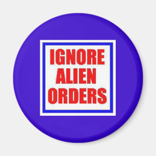 Imã Ignore o ímã das ordens da alienígena