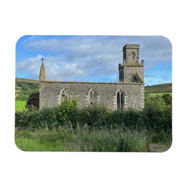 Ímã Igreja Abandonada de St Colmac, Ilha de Bute, Escó (Horizontal)