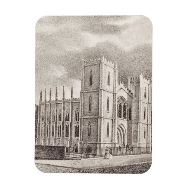 Ímã Igreja Cristã Medieval (Vertical)