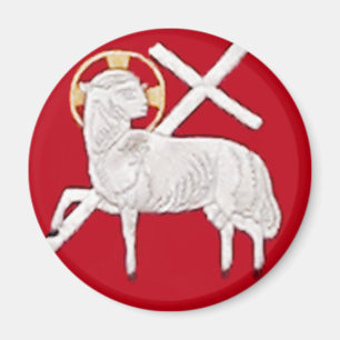 IMÃ IGREJA CRISTÃ SYMBOLS-LAMB DO DEUS