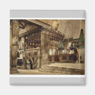Imã Igreja da natividade (interior), Bethlehem,