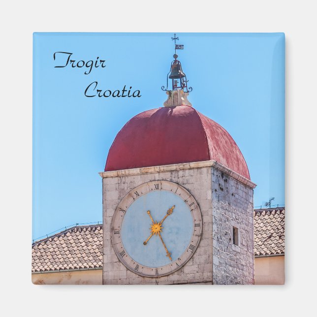 Imã Igreja de rua Sebastião em Trogir - Dalmácia, Croá (Frente)