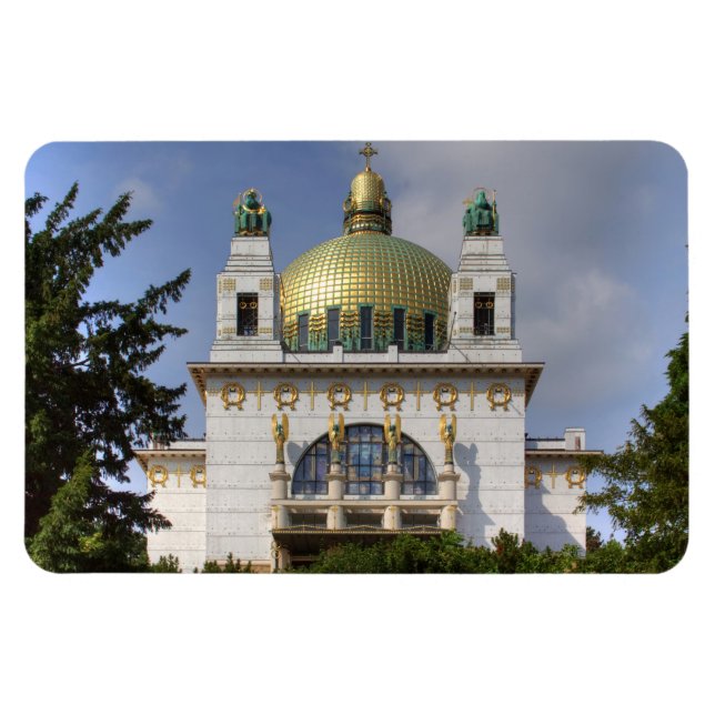 Ímã Igreja de Ruas, Leopold Viena Áustria (Horizontal)