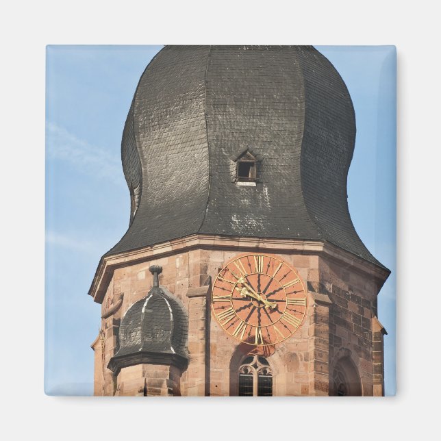 Imã Igreja do Espírito Santo no centro histórico de He (Frente)