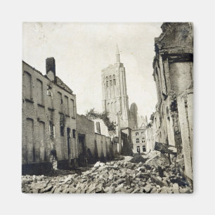 Imã Igreja do St. Jacob, Ypres, em junho de 1915