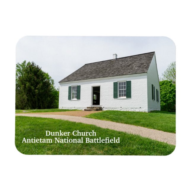 Ímã Igreja Dunker em Antietam (Horizontal)
