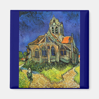 Imã Igreja em Auvers Van Gogh Fine Art
