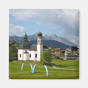 Imã Igreja em Seefeld, ímã de Áustria