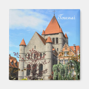 Imã Igreja em Tournai - cidade bonita em Bélgica