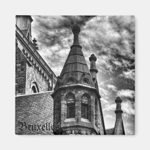 Imã Igreja gótica em estilo vintage