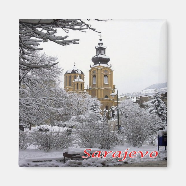 Imã IGREJA ORTHODOX zBA004 SARAJEVO Bósnia-Herzegovina (Frente)