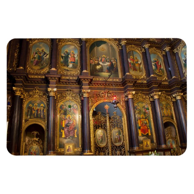 Ímã Igreja Ortodoxa Grega Santa Trindade (Horizontal)