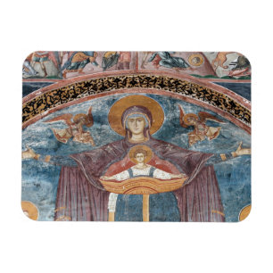 Ímã Igreja Ortodoxa Sérvia, e um local da UNESCO, 2