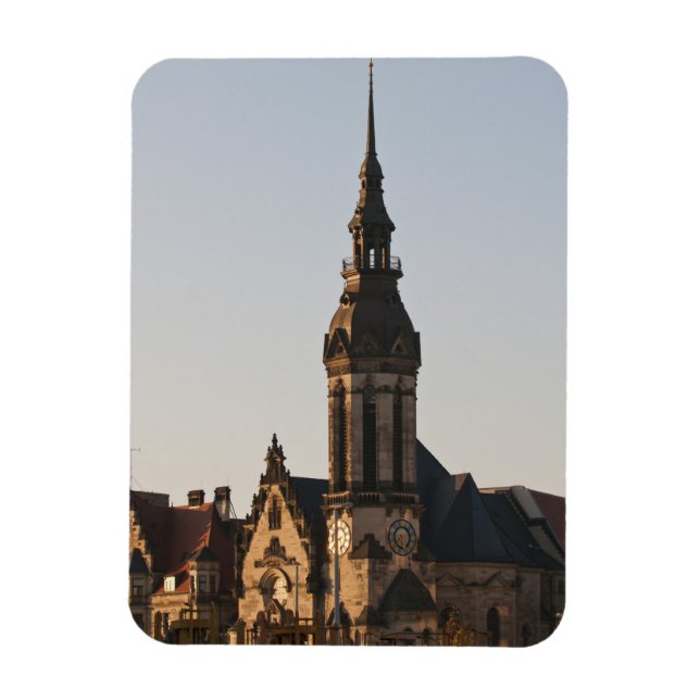 Ímã Igreja Reformada Leipzig, Alemanha (Vertical)