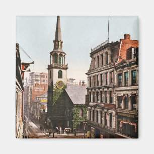 Imã Igreja sul velha Boston 1900 - vintage