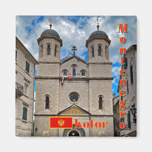 Imã igrejas ortodoxas em Kotor, Montenegro viagem