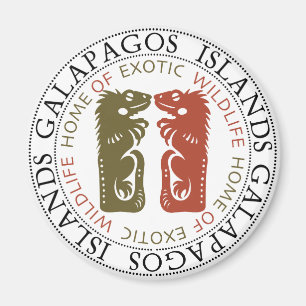 Imã Iguanas das Ilhas Galápagos