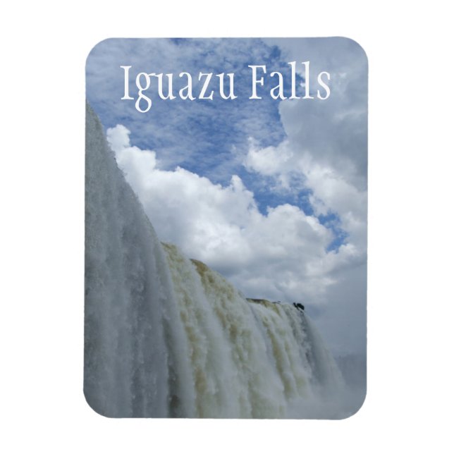 Ímã Iguazu Falls, Rio Iguazu, Argentina, Brasil (Vertical)