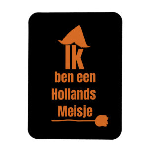 Ímã Ik ben een Hollands Meisje - I Am A Dutch Girl