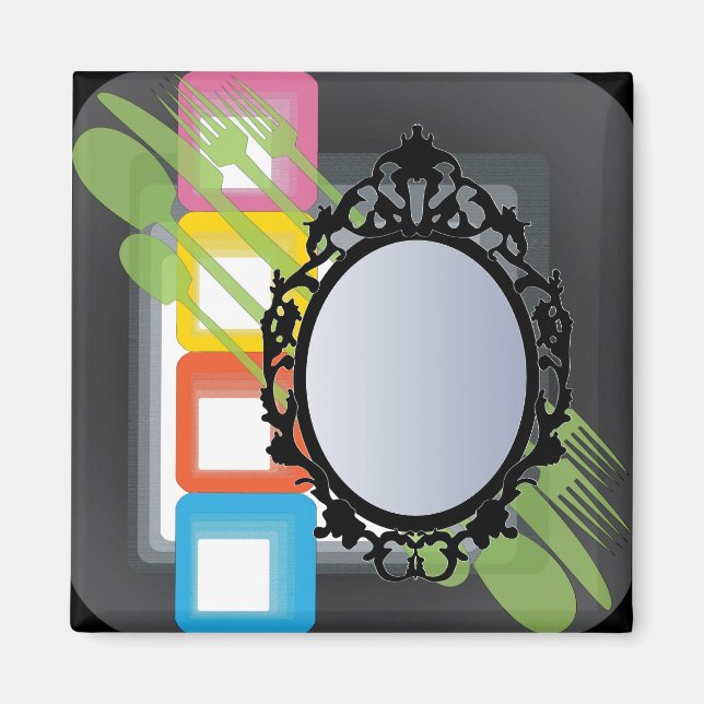 Imã Ikea Mirrors Mod Magnet (Frente)
