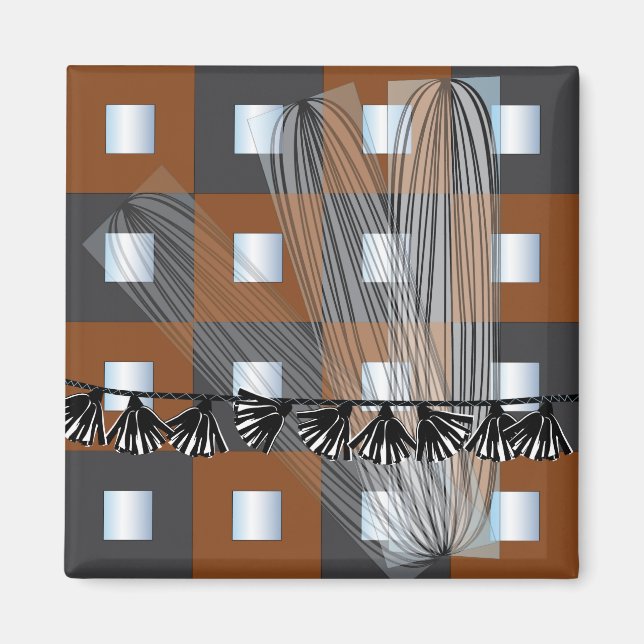 Imã Ikea Mirrors Squares Magnet (Frente)