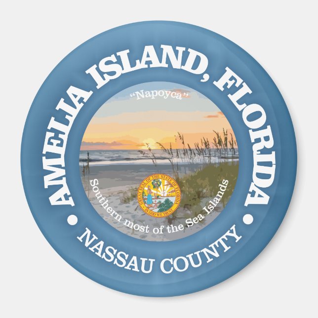 Imã Ilha Amelia (C) (Frente)