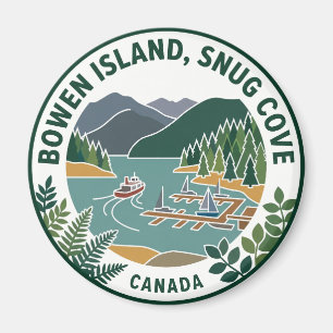 Imã Ilha Bowen, Snug Cove Canadá