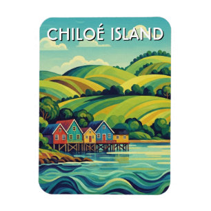 Ímã Ilha Chiloé Viagem Chile