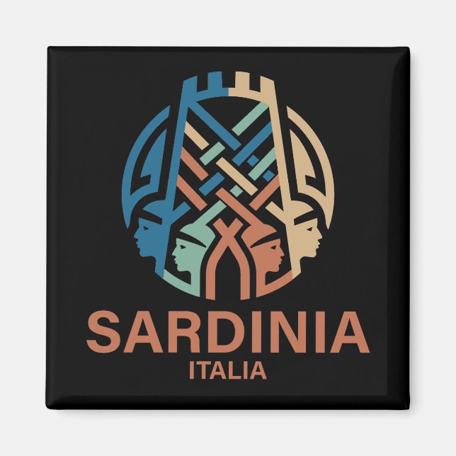 Imã Ilha da Sardenha Itália (Frente)