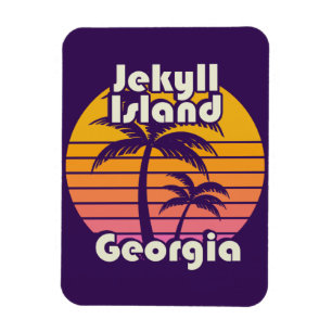 Ímã Ilha de Jekyll Beach Georgia