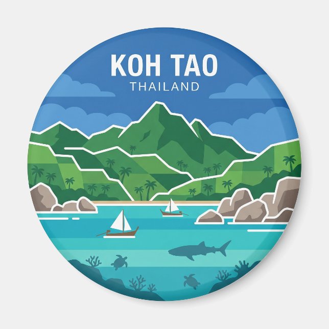 Imã Ilha de Koh Tao Tailândia (Frente)