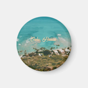 Imã Ilha de Oahu Havaí Lembrança de Viagem